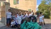 Écoliers de Garrigues mobilisés pour l'opération Nettoyons la nature