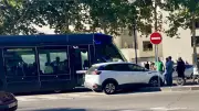 Collision tramway-taxi à Montpellier : trafic perturbé à Port Marianne