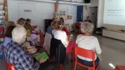 Écrilire à Blauzac : adhérents doublés et atelier d'écriture