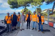 Gigaro : mur anti-érosion de 220 m, chantier jusqu'en avril 2027