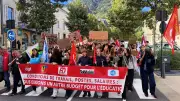 Mobilisation à Mende : près de 200 manifestants, dont des lycéens