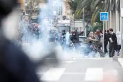 Nice : 2.300 manifestants, 63 interpellations, 5 blessés légers
