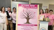 Octobre rose : un arbre de rubans à Saint-Hippolyte-du-Fort