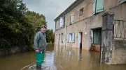 Petite Camargue sous les eaux après l'épisode méditerranéen