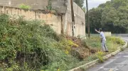 RD 140 coupée près de Montpellier : un mur menace de s'écrouler
