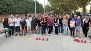 Roquemaure : élus et agents unis autour du sport-boules