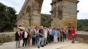 Semaine bleue : les aînés de Saint-Privat découvrent le Pont du Gard