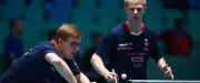 Tennis de table : les frères Lebrun en quarts de l'Euro à Ljubljana