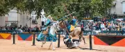 Tournoi de chevalerie à Alès : la pluie n'a pas gâché la fête